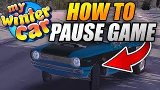 How to PAUSE THE GAME - THIS METHOD WILL ALLOW YOU TO PAUSE My Winter Car