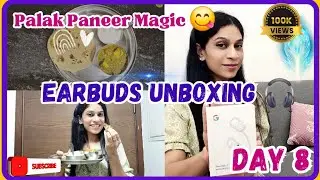 Day 8 | Unboxing Google Pixel USB Earbuds 🎧 | Dubai Daily Vlog Challenge 2025 