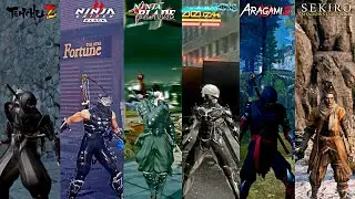 Best Ninja Tenchu Z Vs Aragami 2 Vs Sekiro VS Ken VS Ryu Hayabusa VS Raiden