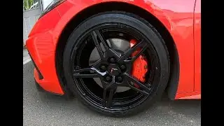 C8 Corvette wheel change