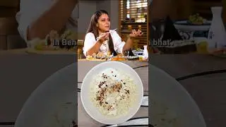 Kajol's favorite 😍  Dudh Bhat by Rosie lib #kajoldevgan #Kajol #MalaiBhat #food