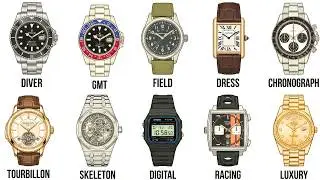 Every Watch Type Explained In 16 Minutes