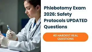 Phlebotomy Exam 2026: Safety Protocols 40 Hardest Real Questions