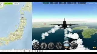 GeoFS: Helsinki to Narita (Time Lapse) | GeoFS Flights Channel