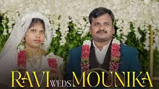 RAVI WEDS MOUNIKA | TELUGU CHRISTIAN WEDDING | HOLY GOD PRAYER FELLOWSHIP-VIZAG #wedding #highlights