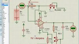 convertisseur courant tension LTC2053 High Side Power Supply Current Sense