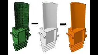 Учебное пособие по Abaqus (базовое): импортируйте файлы STL и преобразуйте их в обычную геометрию...