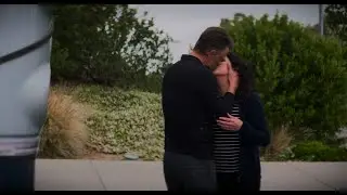Alex and Cole kissing 2x10 The Mighty Ducks (Lauren Graham and Josh Duhamel)