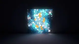 Procedural Stained Glass Fast (Blender Tutorial)