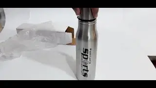 Sports Water Bottle Stainless Steel &ndash; 750ml and 1 Litres
