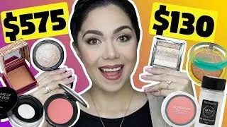 LO MISMO PERO MÁS BARATO!! MAQUILLAJE ECONÓMICO VS ALTA GAMA | MARIEBELLE COSMETICS