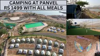 Camping at Panvel with a Swimming pool, Cricket Turf, Meals, and much more