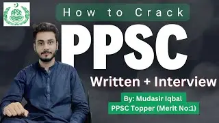 PPSC Toppers Strategy: PPSC Written & interview SECRETS By PPSC Toppers
