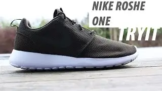 NIKE Roshe one , olive Green unboxing | Tyit |