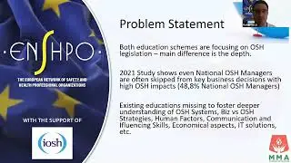 An IOSH/ENSHPO webinar: European emerging trends in health and safety training