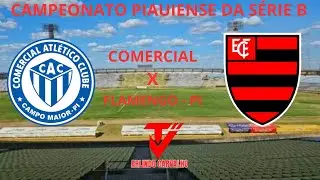 COMERCIAL X FLAMENGO - PI # CAMPEONATO PIAUIENSE DE FUTEBOL 2025/#SÉRIE B