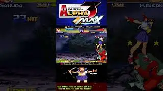 How a high school girl DEFEATED A GOD in Street Fighter Alpha 3 Max!