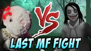 STICK spins BACK Jeff The Killer... LAST FIGHT ( Horror Game Jeff The Killer )
