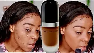 MARC JACOBS REMARCABLE FULL COVERAGE FOUNDATION REVIEW | WEAR TEST