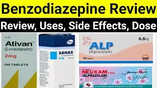 Benzodiazepine for anxiety - Classification - Xanat Tablets uses in Hindi - All Tablets, Ativan 2 mg