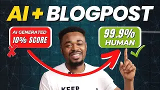 Write A PROFITABLE Blog Post In 12 Minutes With FREE Ai Tools | PASS Ai DETECTION