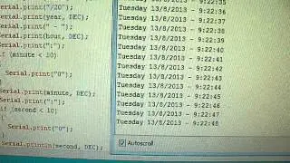 Arduino and NXP PCF8563