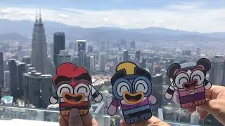 Chuck Chicken Paper Toy Series Episode 7 - Portal Adventure