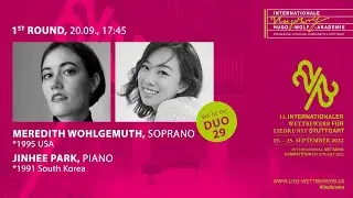 Duo 29: Meredith Wohlgemuth & Jinhee Park  | HELLO LiedLOVERS
