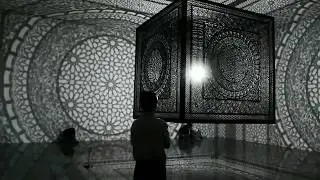 Incredible Laser Cut Wooden Cube Art