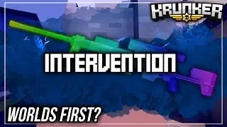 *NEW* INTERVENTION CONTRABAND IN KRUNKER.IO! INSANE Clips! (Worlds First?)