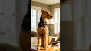 Meet the Airedale Terrier: Brave, Loyal, and Full of Surprises! #AiredaleTerrier #DogFacts #animals