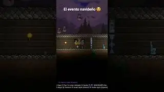 El evento navide&ntilde;o en terraria 😃 #gamer #terrariagameplay #terraria