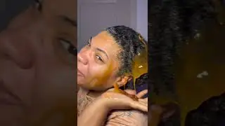 Stick hair mask #hairmask #viral #curlyhair #hairfail