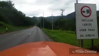 Scania jacaré 111 Subindo a serra de Curitiba