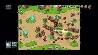 Crazy Defense Hero - Minotaur Invasion 8 - Fields of Glory (Crazy) 3 Stars Card