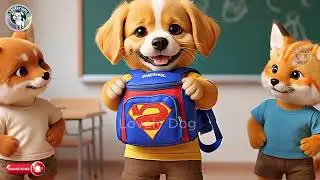 Baby Puppy Fights Through Fire to Rescue Trapped Kitten | AI Animated Short Film | #Shorts #AI #Dogs