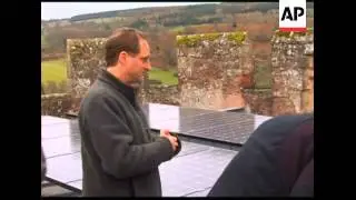 Historic castle goes green