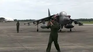 U.S. Marine Corps ACE of SPADES Harriers provide Close Air Support