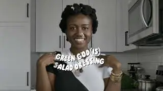GREEN GOD SALAD DRESSING RECIPE (RAW VEGAN)