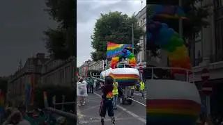 Dublin Pride Parade 2025 #travelaroundtheworld #ireland #travel  #pride #prideparade