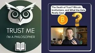 The Death of Trust? Bitcoin, Institutions, and What the Data Really Says #trust #bitcoin