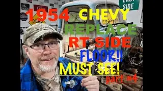 1954 Chevy truck right side floor repair!!!! Part # 4