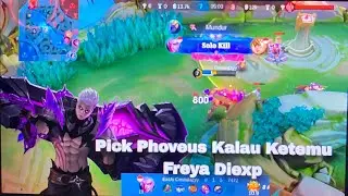 PICK MANUSIA UNGU KALAU KETEMU FREYA DIEXP | MOBILE LEGEND 
