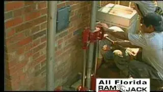 sinkhole repair and foundation stabilization by RamJack