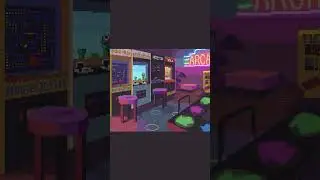 [PIXEL ART] Retro Arcade
