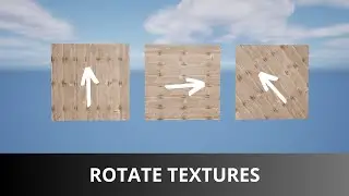 How to ROTATE Texture in Unreal Engine - Megascans Also!