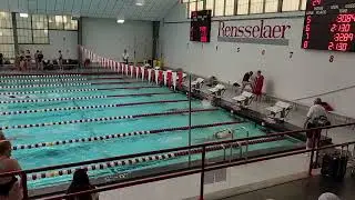 500 Free at RPI  (10/26/24..Josh, lane 2..Colin, lane 4..Gavin, lane 6..Bastian, lane 8)