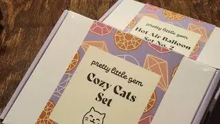 Набор Pretty Little Gems/уютный набор с котиками/набор с воздушным шаром №2
