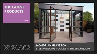 Mondrian Box at the IQ Glass Showroom