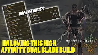 THIS High Affinity DUAL BLADES Build Does AMAZINGLY!! | Monster Hunter Wilds Dual Blades Showcase